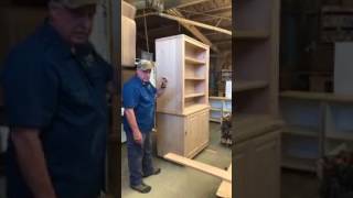 Concealed Gun Cabinet in Progress [upl. by Eintruoc784]