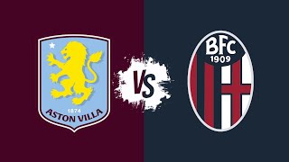 CHAMPIONS LEAGUE Aston Villa vs Bologna live stream watch along w AVFCStatto [upl. by Massarelli618]