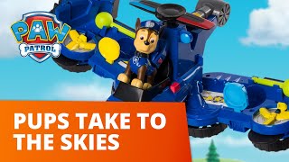 PAW Patrol  Flight Rescues Pups Take to the Skies  Toy Pretend Play For Kids [upl. by Ot]