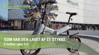 Elegant elektrisk foldecykel til pendling SachsenRAD F12 [upl. by Claretta]