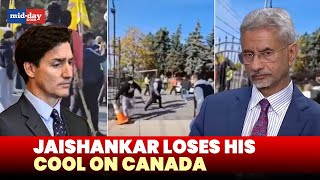 EAM Jaishankar condemns hateful attack on Hindu Temple in Canada [upl. by Papotto929]