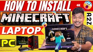 How To Install Minecraft In Pc Laptop  Laptop Or Pc Me Minecraft Kaise Install Kare [upl. by Pickens449]