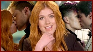 SHADOWHUNTERS CAST TALKS KISSING ON SET  2 Truths amp A Lie [upl. by Clarabelle]