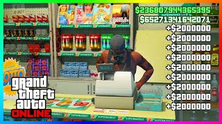 How To Rob A Store For 2000000 In GTA Online GTA 5 Money Glitch [upl. by Rolandson]