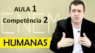 ENEM  HUMANAS  AULA 01  Competência 2 Geopolítica e Território [upl. by Wavell]