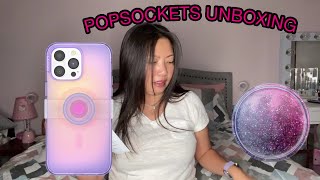 PopSockets Unboxing  Magsafe Case Aura  Tidepool Glitter Ombre  Iphone 14 Pro Max  1 TB [upl. by Lyda931]