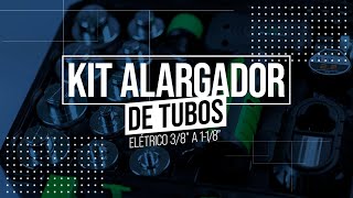 Kit Alargador De Tubos Elétrico 38quot A 118quot [upl. by Hanafee596]