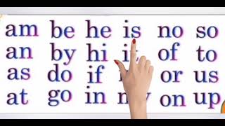 Two Letter Words English Two Letter Words For Kids  English Educational Video [upl. by Arondel]