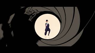 George Lazenby In The Spectre Gunbarrel [upl. by Elatnahs314]