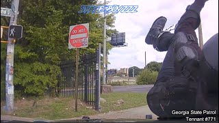 Georgia State Patrol Pursuit of Hayabusa In Atlanta  Driver Learns GSP Doesnt Play [upl. by Yznil719]