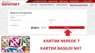 KYK BURS KARTIM NEREDE BANKKART GENÇ SORGULAMA KARTIM BASILDI MI BURS KART ADRESİ DEĞİŞTİRME [upl. by Hardy]