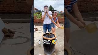 Fail Chinese Comedy Video 🤣 chinafunny china funny unbelievablestories badluck shorts [upl. by Corette]