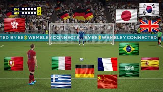 eFootball 2024  All Commentators  Penalty Shootout  All Commentary Languages Overview [upl. by Andromede]