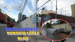 MANILA UPDATE HONORIO LOPEZ BLVD KAGANAPAN SA HLOPEZ BLVD [upl. by Dyson]