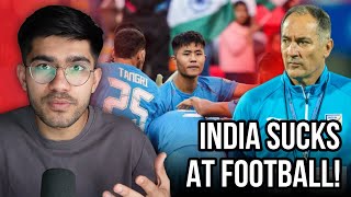 THE LOWEST POINT OF INDIAN FOOTBALL  AFC Asian Cup 2024 [upl. by Treborsemaj]