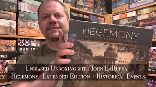 Hegemony Extended Edition  Historical Events Unbiased Unboxing with John LaRuffa [upl. by Eceela112]