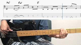 Smooth  Santana Bass Cover 연주 amp Backing Track Bass Tab [upl. by Biagio769]