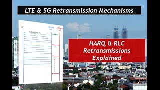 LTE amp 5G Retransmission Mechanisms HARQ amp RLC Explained [upl. by Annid]