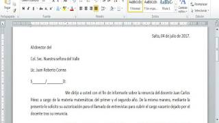 Como realizar una nota en Word [upl. by Icul]