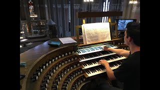 Toccata and Fugue in D minor on the Marktkirche Organ in Wiesbaden [upl. by Airet605]