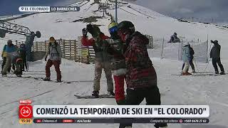 El Colorado invita a disfrutar de su centro quotHemos tenido más nieve que en los últimos 20 añosquot [upl. by Deppy]