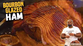 The BEST Bourbon Glazed HAM for Your Holiday Dinner [upl. by Laekcim]