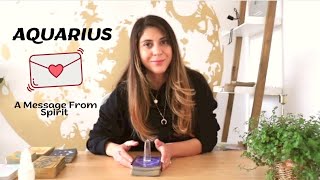 AQUARIUS  Urgent Messages From Spirit  December 2021 Tarot Reading [upl. by Mcferren]