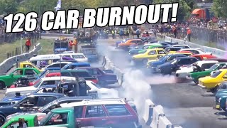 BEST BURNOUT EVER  Australia Breaks World Record [upl. by Irma]