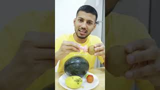 50₹ fruity gadget experiment food techburener funny foodie fruit tech techburn reaction [upl. by Yatnuahc128]