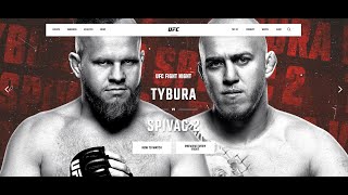 Typ na UFC Tybura vs Spivak [upl. by Llekim879]