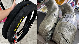 UNBOXING PNEUS MAXXIS HOOKWORM DIRETO DA CHINA [upl. by Eniale]