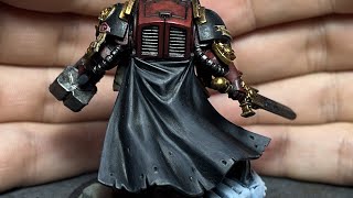 Highlighting Black with Pink How to Paint a Cloak [upl. by Ruosnam939]