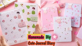 How to make a cute diary diy diary  homemade diy notebook diy journal  Diy Craft [upl. by Liggitt]