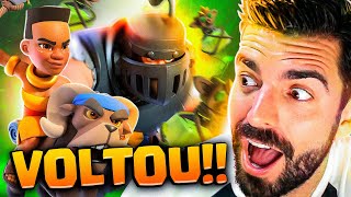 MELHOR DECK DE DOMADORA COM MEGA CAVALEIRO DO CLASH ROYALE [upl. by Ial208]