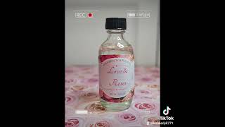 DIY Reed Diffuser Love amp Roses Fragrance [upl. by Notlew664]