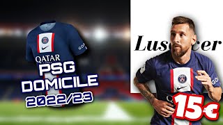 UNBOXING MAILLOT DE FOOT À 15€  PSG  LUSOCCER [upl. by Hafinah623]