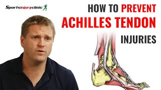 How to Prevent Achilles Tendon Injuries  Preventing achilles tendonitis [upl. by Woolcott]