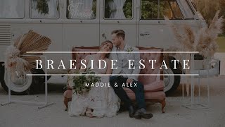 Maddie and Alex Wedding Film  Braeside Estate  Gold Coast  Wallflower Weddings [upl. by Lleruj]