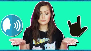 Learning Sign Language As A Deaf Adult  Rikki Poynter [upl. by Vashtia]