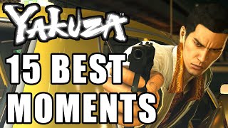 15 MOST MEMORABLE Moments From The Entire Yakuza Series [upl. by Johanan]