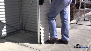 Step 6  Front Wall Cladding  Smartlocker Assembly Video [upl. by Yetnom690]