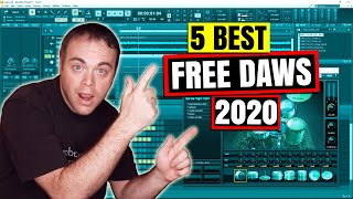 5 Of The Best Free DAWs  Free Music Making Software [upl. by Emrich]