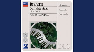 Brahms Piano Trio No 4 in A Op posth 2 Vivace  Trio [upl. by Marleen185]