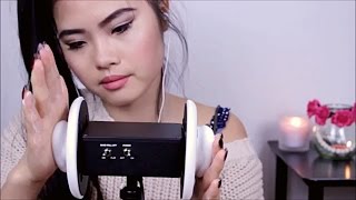 ASMR Lotion amp Oil Ear Massage  Ear Cleaning [upl. by Aistek]