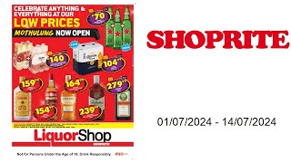 Shoprite specials ZA  01072024  14072024 [upl. by Alexina]