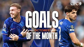 October Goals of the Month 💫  PALMER HAMANO NETO KANERYD and more  Chelsea FC 202425 [upl. by Myca568]