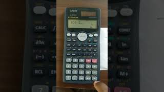 How to find antilog using fx991ms scientific calculator [upl. by Bil]