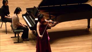 Minami Yoshida Part 2  Menuhin Competition 2014  Senior SemiFinals [upl. by Etterrag188]