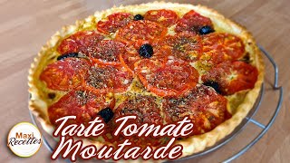 Tarte Tomate Moutarde  Recette Facile et Rapide [upl. by Wardle]