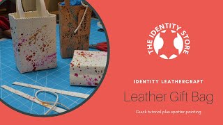 Leather Gift Bag [upl. by Evie]